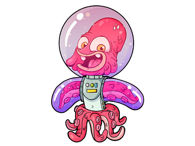 Monstrokeuj - Alien adobephotoshop alien character characterdesign drawing freak illustration keuj monster monstrokeuj photoshop