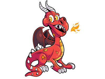 Monstrokeuj - Dragon adobephotoshop character characterdesign dragon illustration keuj monster monstrokeuj photoshop