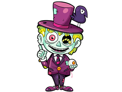 Monstrokeuj - Zombie adobephotoshop character characterdesign freak horror illustration keuj monstrokeuj photoshop zombie