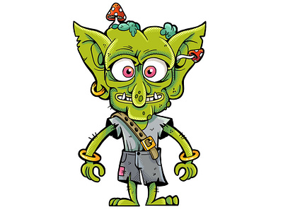 Monstrokeuj - Goblin character characterdesign drawing goblin illustration keuj monster monstrokeuj photoshop