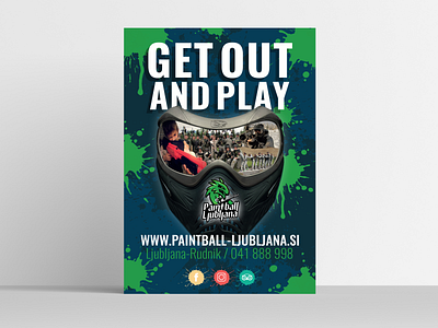 Paintball Ljubljana   Poster Front