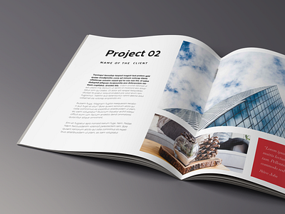 Squere Magazine Portfolio 2 brochure design business clean design layout magazine marketing minimalistic ui