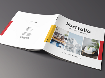 Squere Magazine Portfolio brochure clean design indesign magazine design minimalistic ui