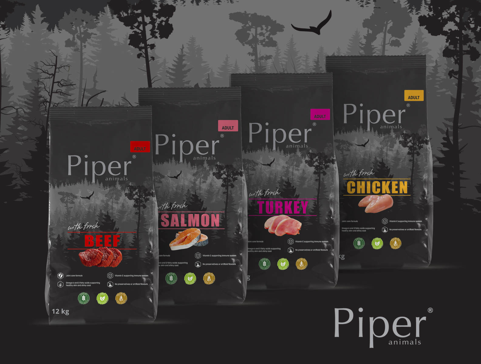 PIPER PET FOOD by Adam Cwynar on Dribbble