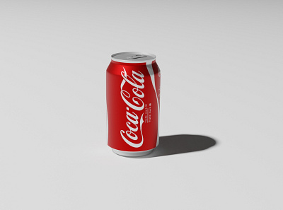 CocaCola Can 330ml 3d 3d art blender3d illustration package design