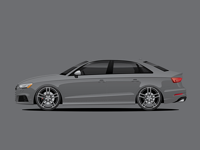 Audi S3 8V Illustration