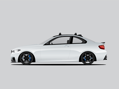 BMW M235i Illustration