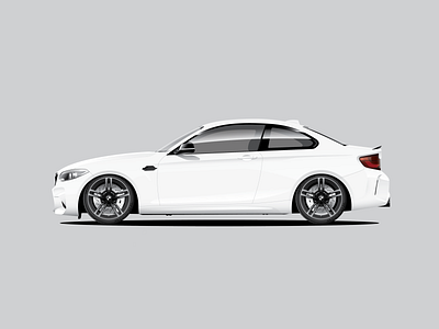 BMW M2 automotive bmw illustration vector