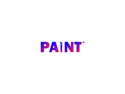 Paint Logo 2 design for Thirty Logos Challenge #9 adobeiluustrator illustration logo logochallenge thirtylogos