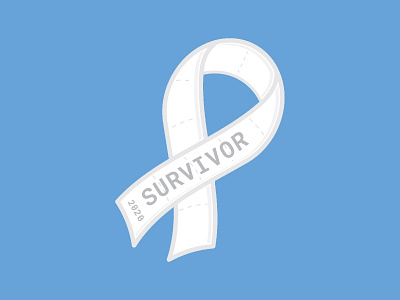 TP Survivors badge design illustration ribbon survivor survivor ribbon toiletpaper tp
