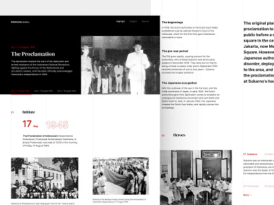 Indonesia Stories - Daily 02 - Landing Page agency design desktop indonesia landing page minimalism minimalist ui ux website