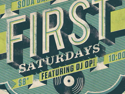 First Saturday Poster