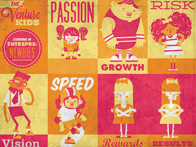 AdVenture Kids characters childrens book design illustration kids