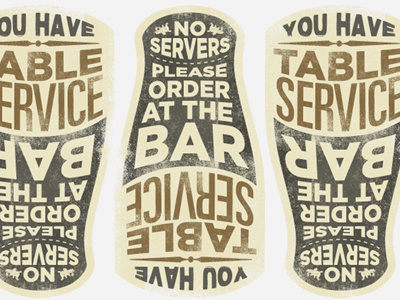 Table Service Magnet