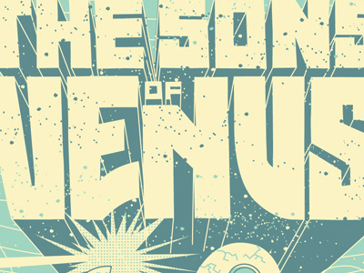 The Sons of Venus custom design poster print type