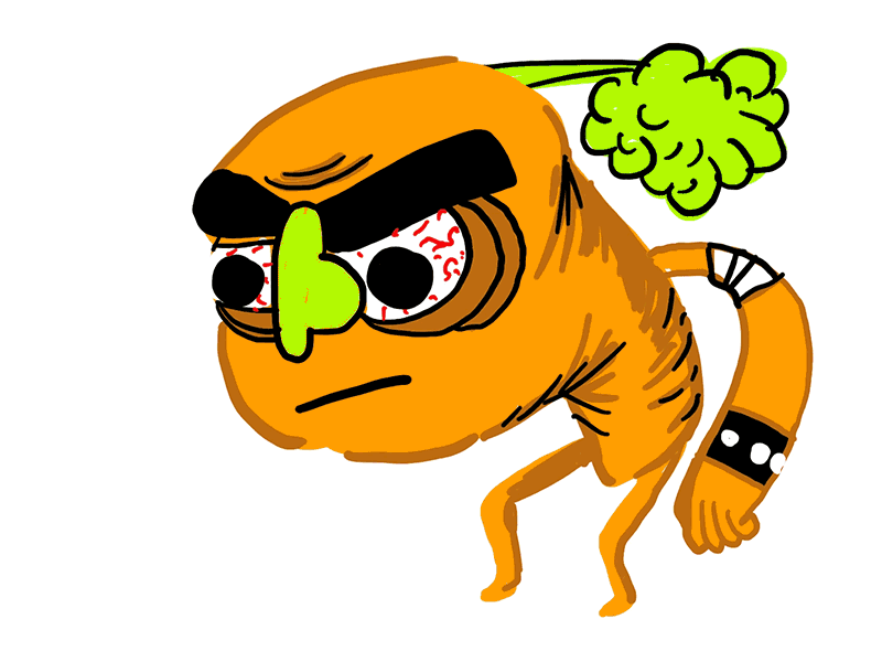 Angry Carrot Test By Raisenochicken On Dribbble Angry Carrot Test By Raisenochicken On Dribbble
