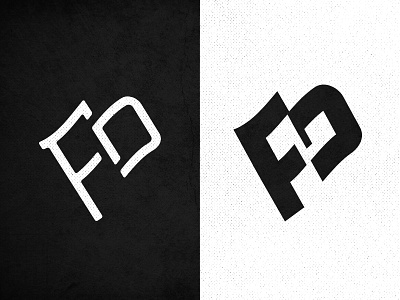 Field Day Logo brand design identity logo monogram type