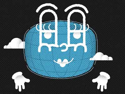 Mother Earth basement preachers character illustration planet design
