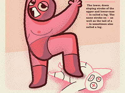 Legs are for K's… design illustration luchadores texture typography vintage