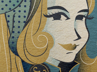 Detail brewery character vintage illustration design