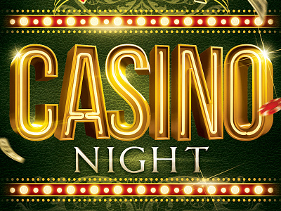 Casino Night Flyer cards casino flyer las vegas poker psd template redsanity