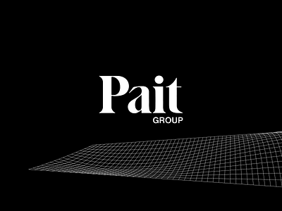Pait Group Logotype agency branding clean creative direction design logo logotype minimal design typography