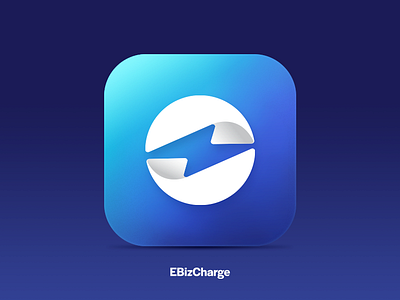 EBiz App Icon agency app icon branding gradient icon identity design