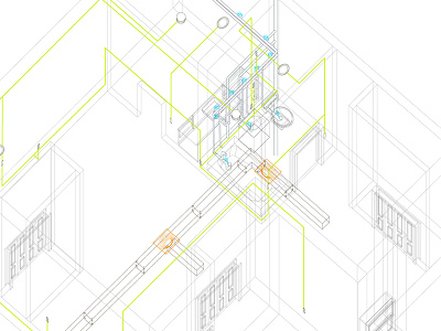 The Anatomy of 117 architectural drawing art digital art illustration