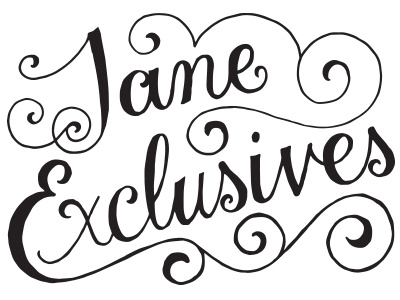 Jane Exclusives Sketch drawing hand drawn lettering type typography