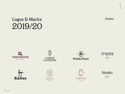 Logos & Marks 2019/20