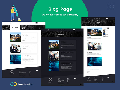 Blog Page Design