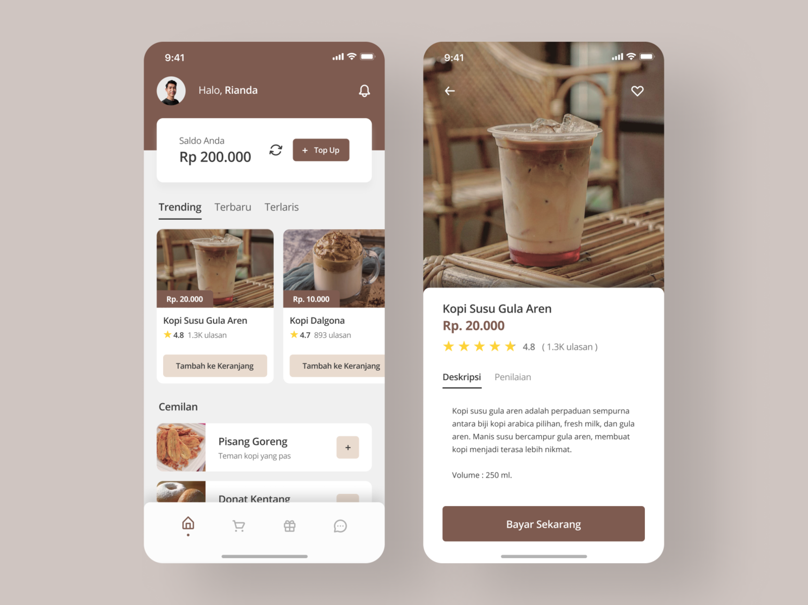 cappuccino app