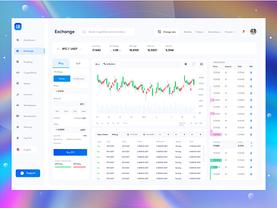 CryptoDash Cryptocurrency management web application