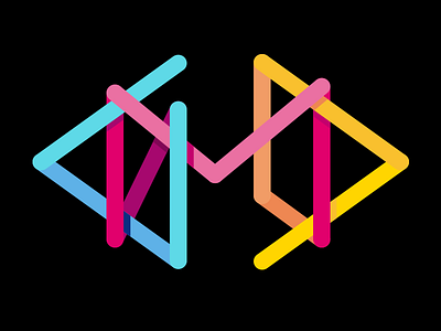 DMD DigitalMediaDesign Logo logo multicolor