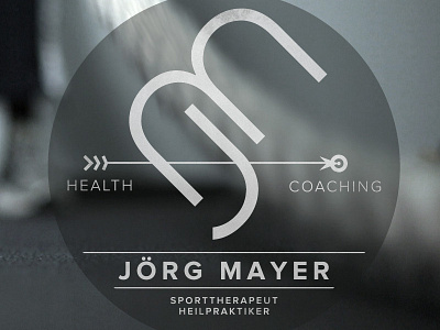 Healthsports badge corporate design jm logo