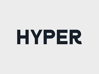 hyper hyper logotype plantypes type type design typedesign typeface typeface design typo typogaphy
