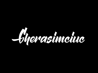 Gherasimciuc familylettering lettering longname
