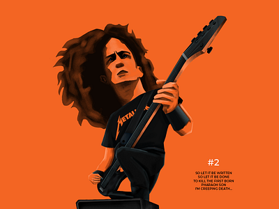 JASON NEWSTED design illustration