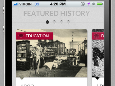 History education history mobile responsive timeline