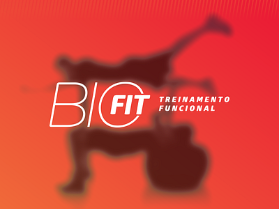 BioFit gym logo logotype