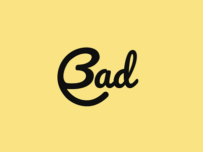 BAD bad logo