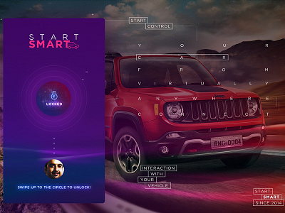 Mobile app  - Smart Control Car
