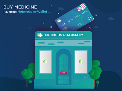 Buy Medicine - Using m-Wallet Card