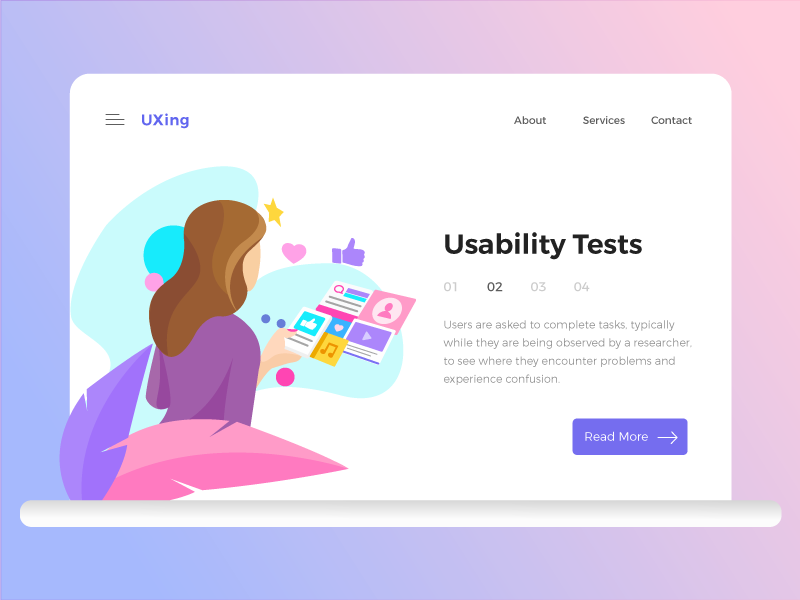 Usability Tests by Manjari Dwivedi on Dribbble