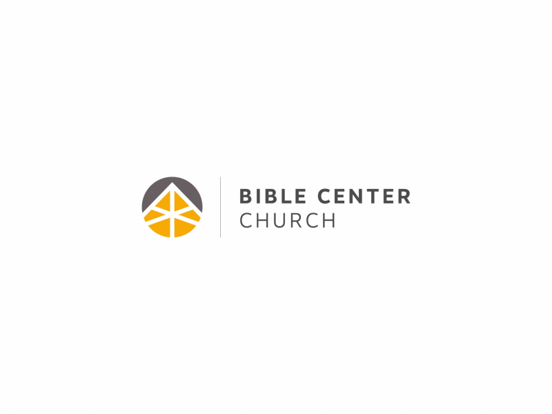Logo Animation Bible center 2d animation after effect animated gif animation art brand logo logo animation minimal logo