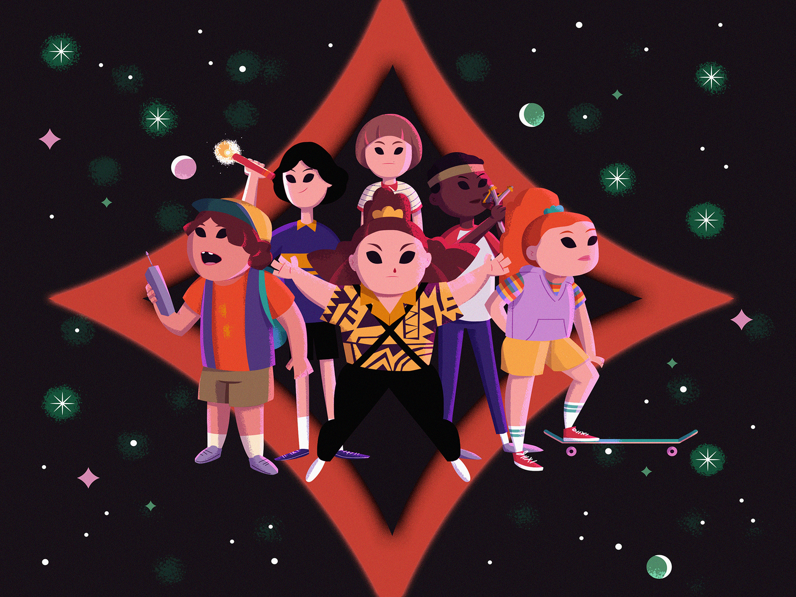 Stranger Things Fan Art By Dilara Karaka On Dribbble