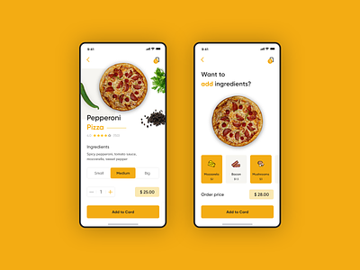 Food App adobe xd app delivery design food minimalism minimalistic mobile shop ui ux