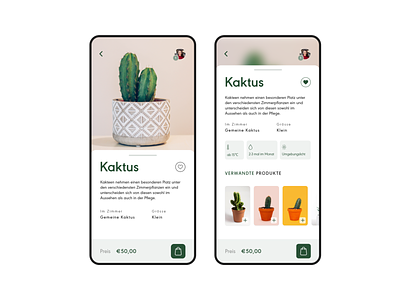 Product Page - Concept app concept design flowers mobile product page shop ui ux