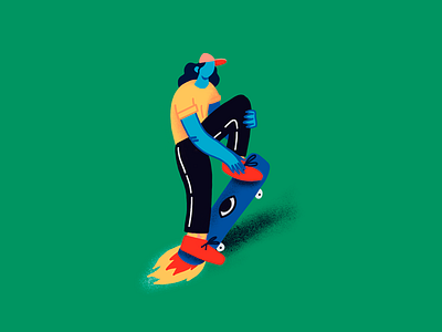 Sk8er Boy design illustration