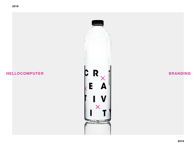 Bottle branding concept bottle bottle design branding design graphic design identity branding minimal minimalist typographic design typography